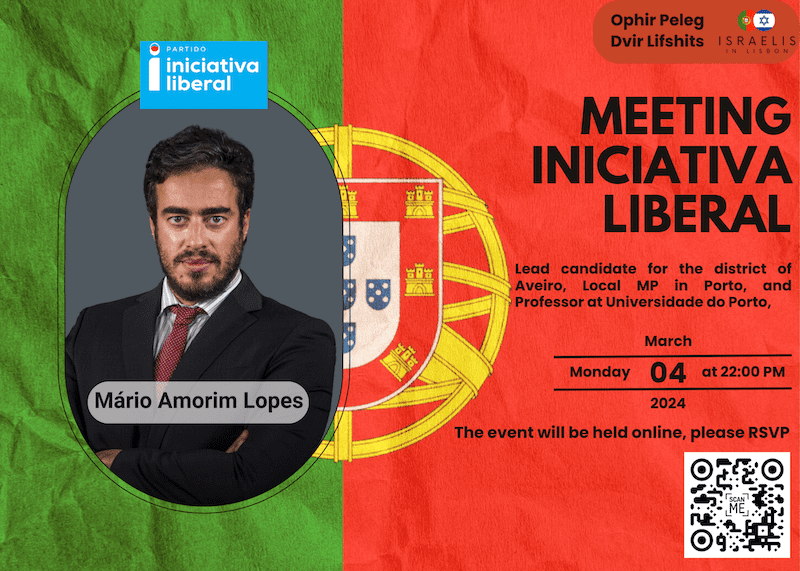 A Pre Election Dialogue with Mrio Amorim Lopes of the Liberal Initiative